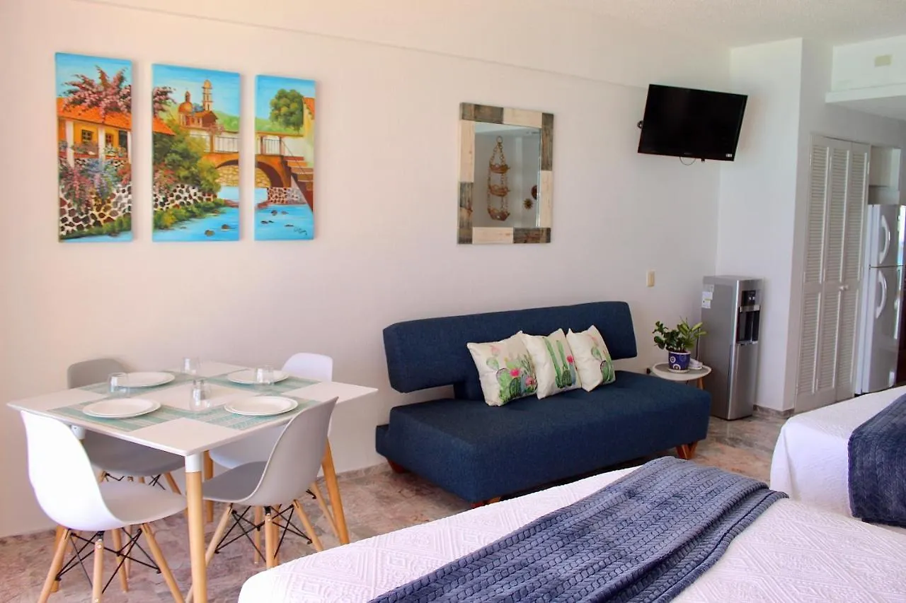 아파트 Oceanside Studio - Stunning Views, Ideal Location 칸쿤